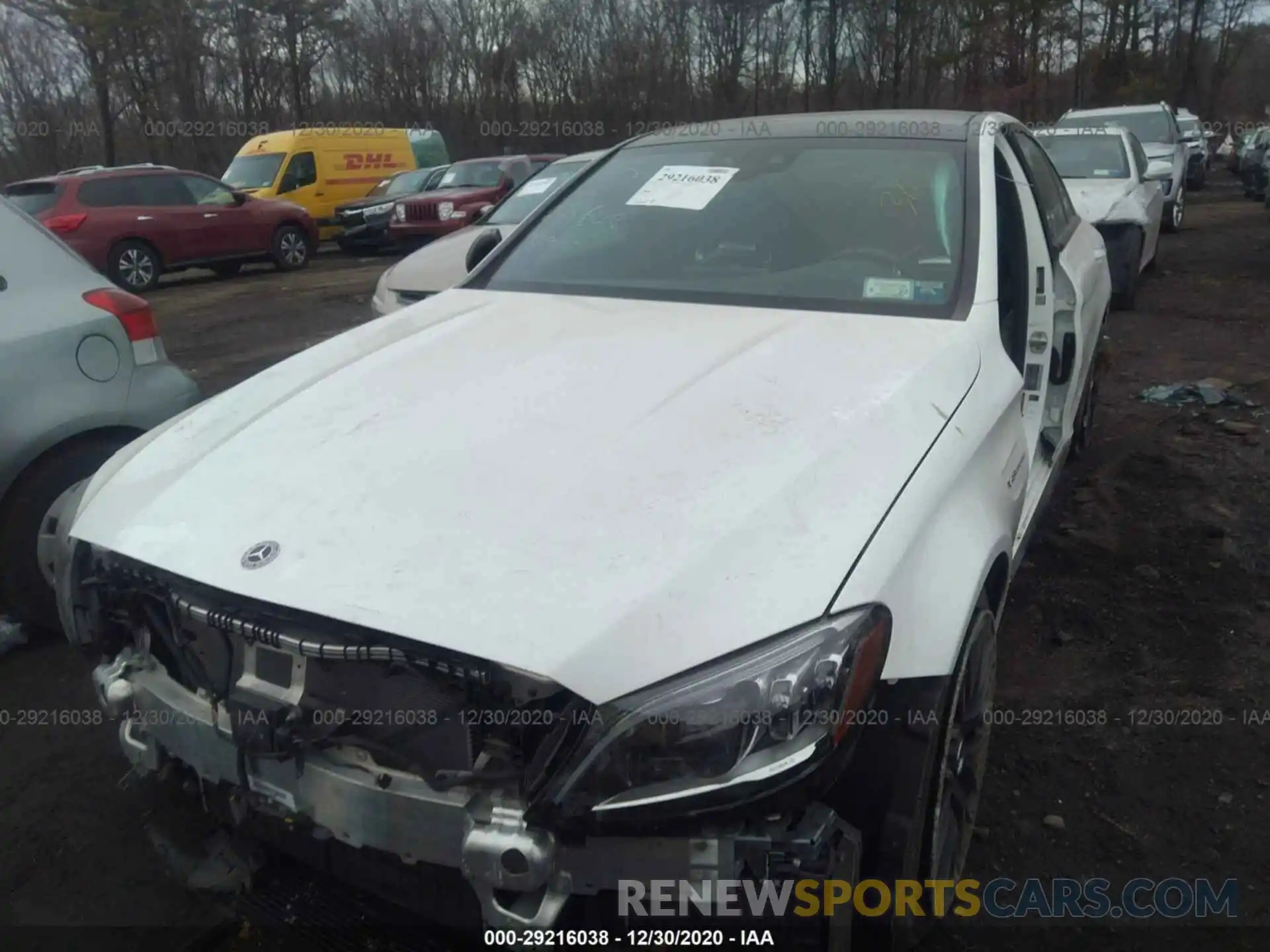 2 Photograph of a damaged car 55SWF8HB6KU301369 MERCEDES-BENZ C-CLASS 2019