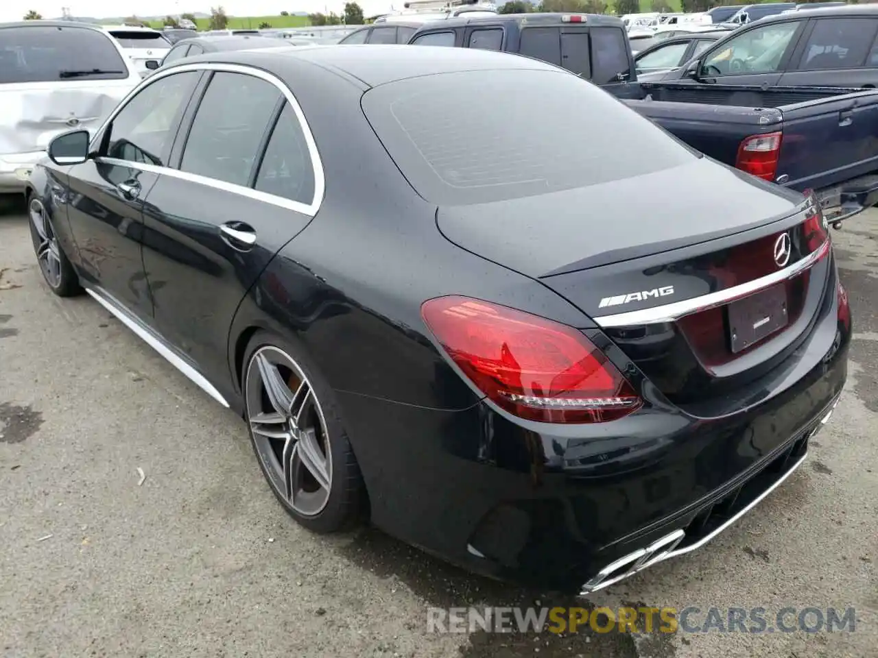 3 Photograph of a damaged car 55SWF8HB7KU304734 MERCEDES-BENZ C-CLASS 2019