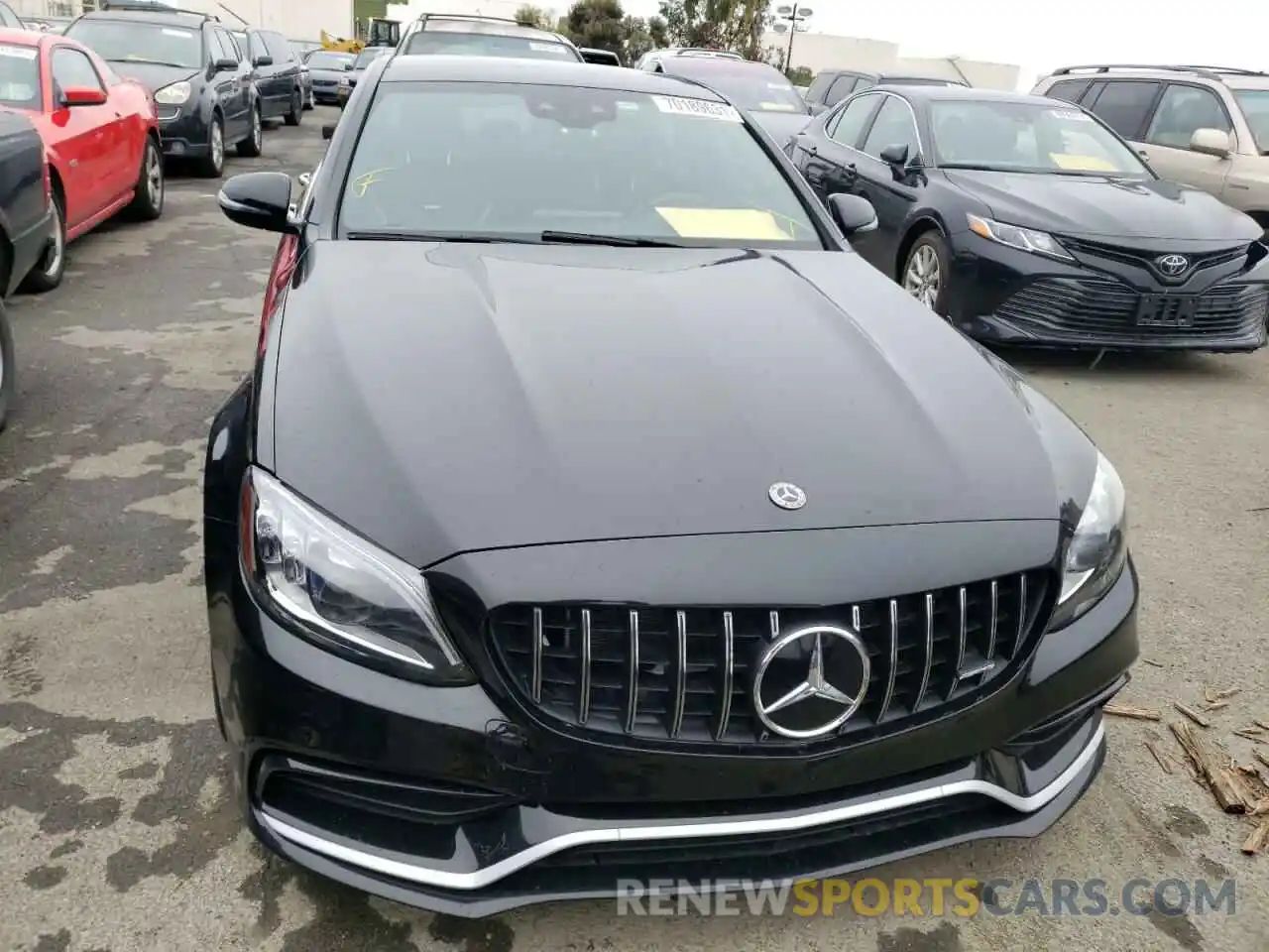 9 Photograph of a damaged car 55SWF8HB7KU304734 MERCEDES-BENZ C-CLASS 2019