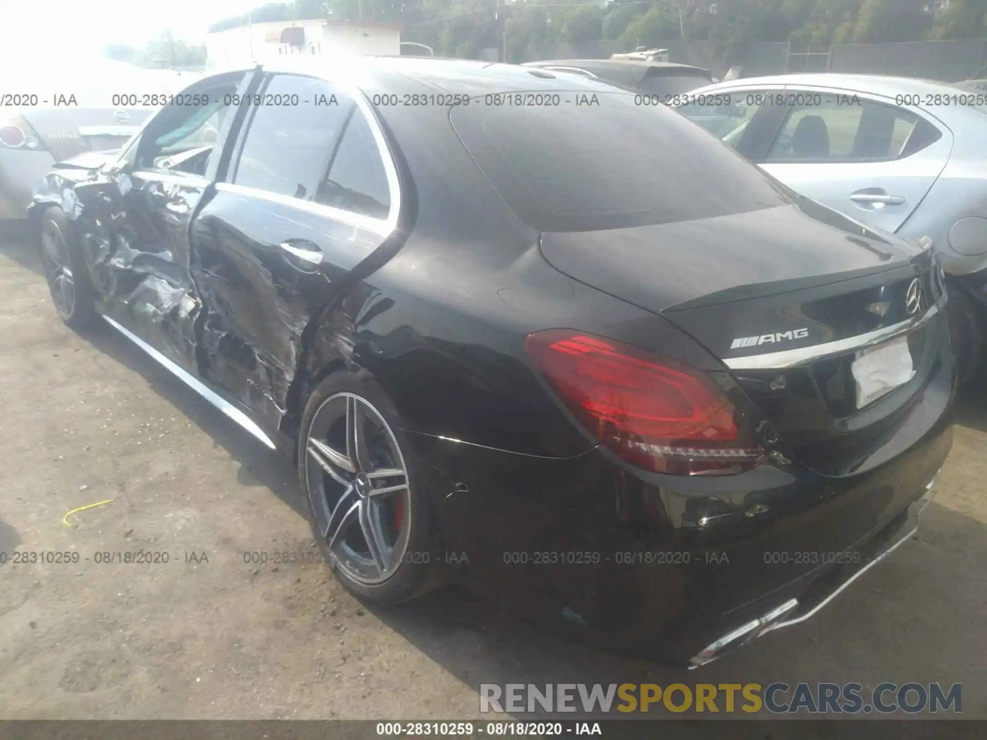 3 Photograph of a damaged car 55SWF8HB8KU318044 MERCEDES-BENZ C-CLASS 2019