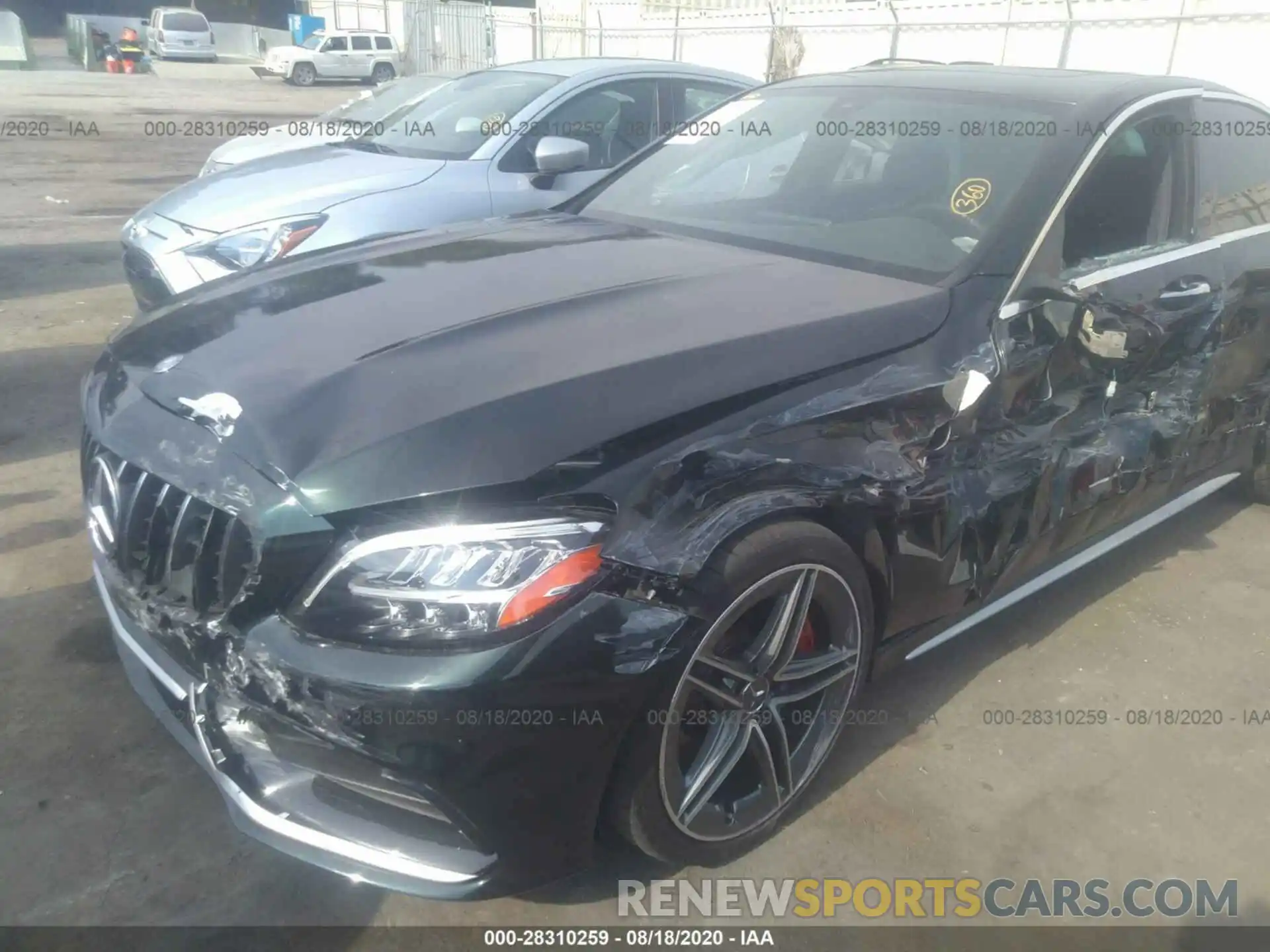 6 Photograph of a damaged car 55SWF8HB8KU318044 MERCEDES-BENZ C-CLASS 2019