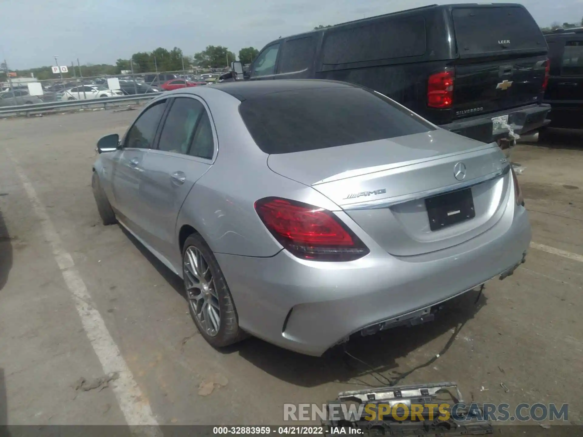 3 Photograph of a damaged car 55SWF8HB9KU302676 MERCEDES-BENZ C-CLASS 2019