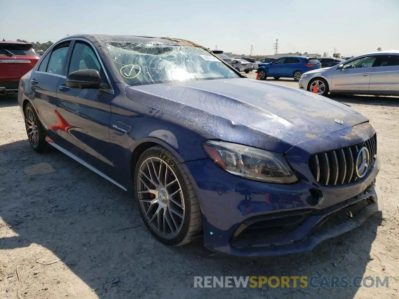 1 Photograph of a damaged car 55SWF8HB9KU305867 MERCEDES-BENZ C-CLASS 2019