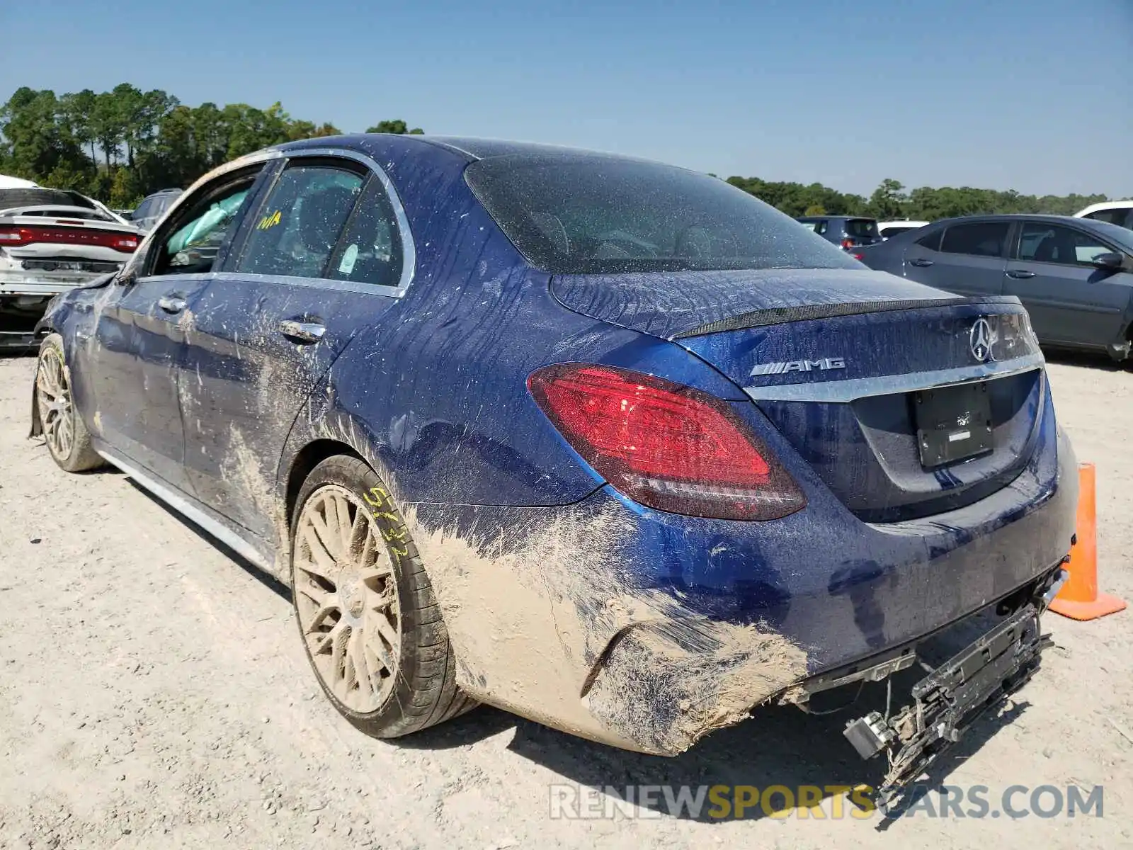 3 Photograph of a damaged car 55SWF8HB9KU305867 MERCEDES-BENZ C-CLASS 2019