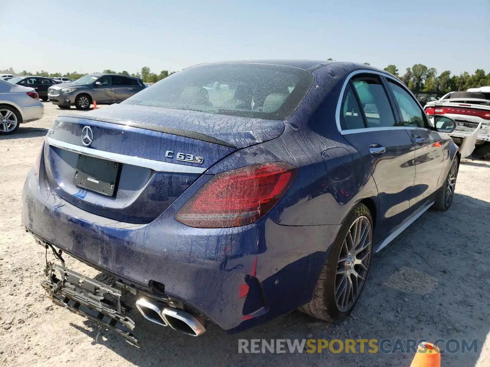 4 Photograph of a damaged car 55SWF8HB9KU305867 MERCEDES-BENZ C-CLASS 2019