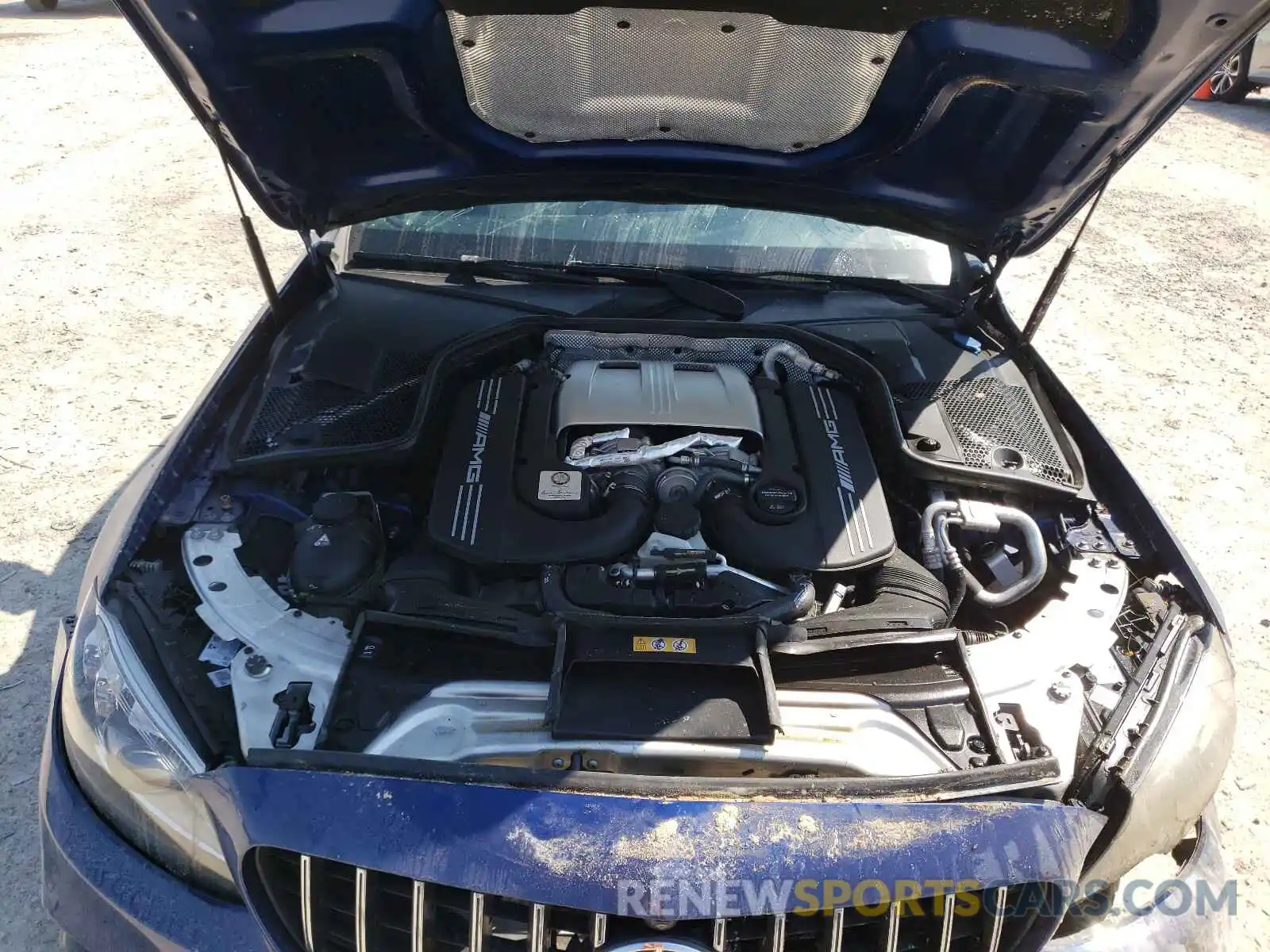 7 Photograph of a damaged car 55SWF8HB9KU305867 MERCEDES-BENZ C-CLASS 2019