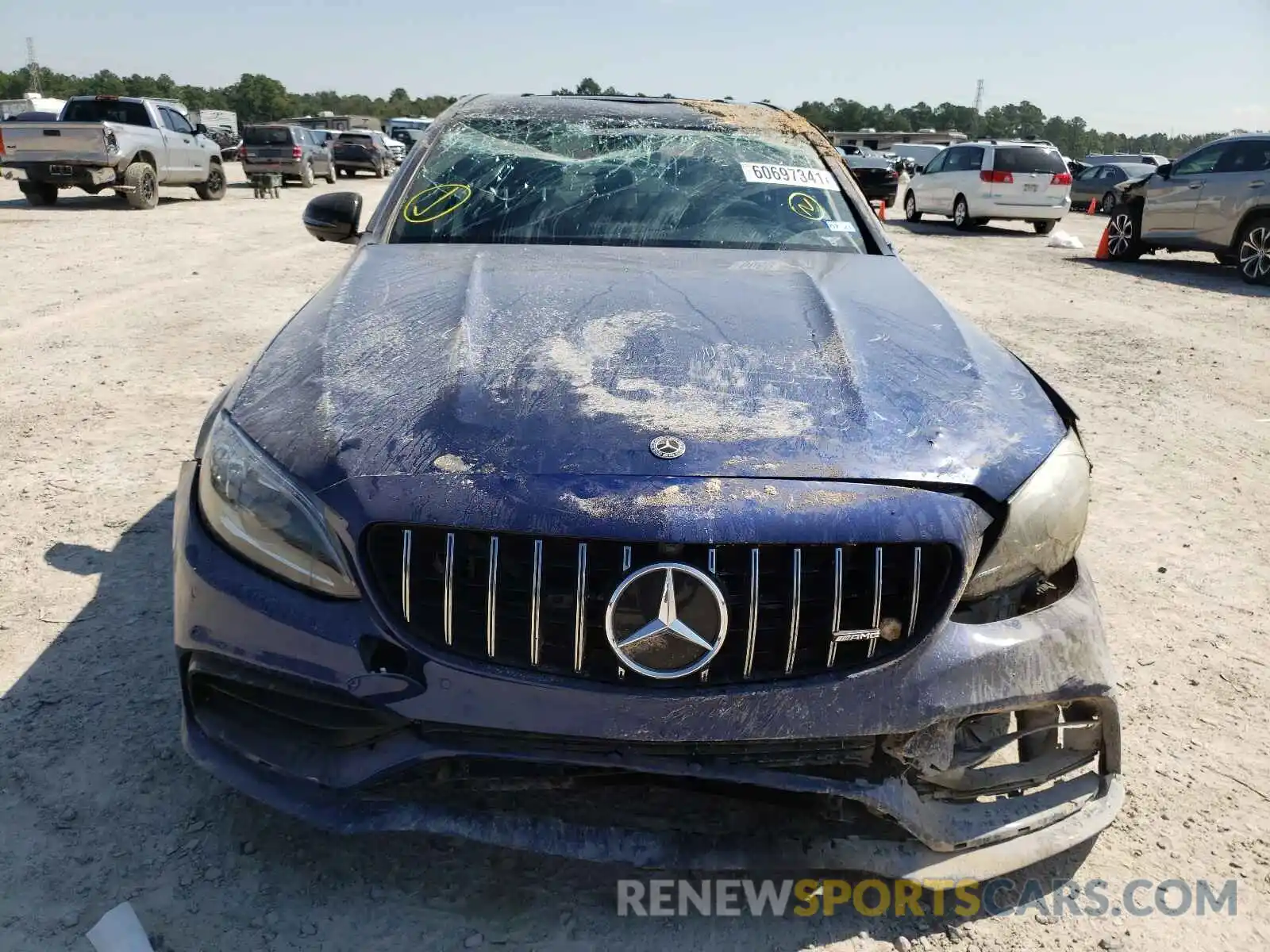 9 Photograph of a damaged car 55SWF8HB9KU305867 MERCEDES-BENZ C-CLASS 2019