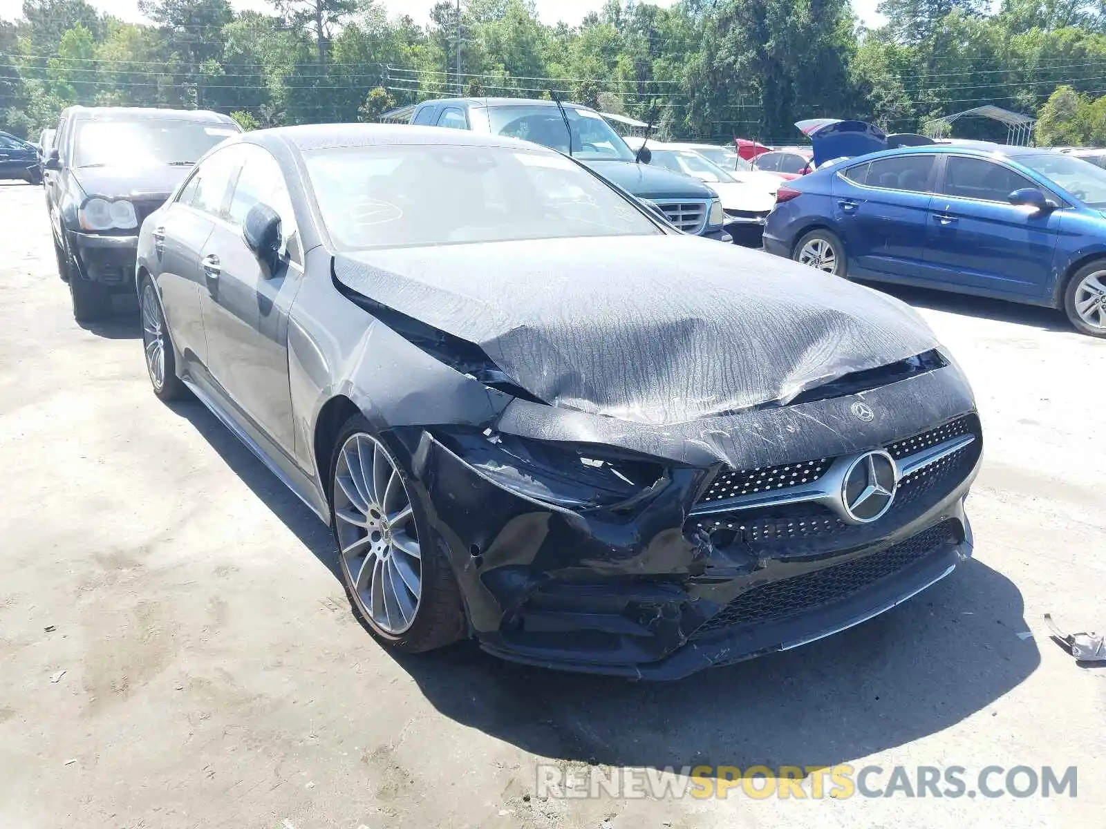 1 Photograph of a damaged car WDD2J5JB2KA028355 MERCEDES-BENZ C CLASS 2019