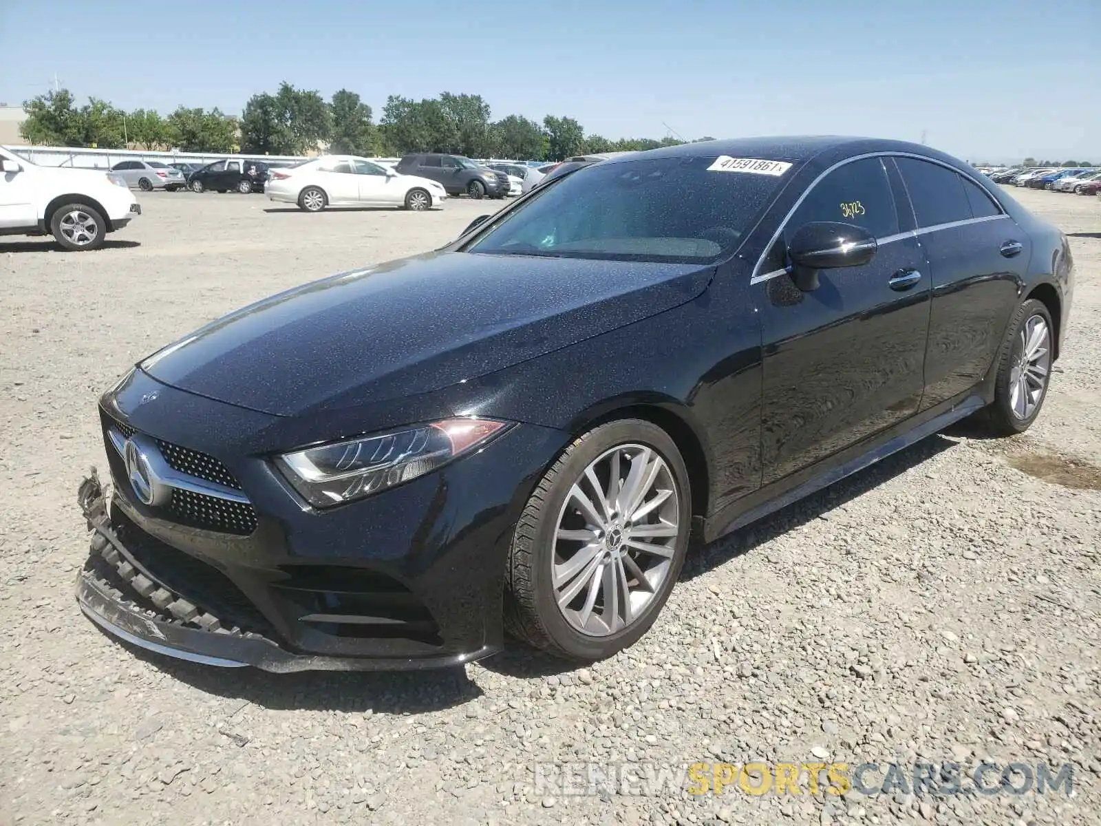 2 Photograph of a damaged car WDD2J5JB4KA038403 MERCEDES-BENZ C CLASS 2019