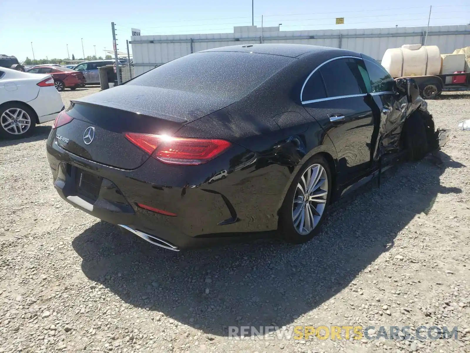 4 Photograph of a damaged car WDD2J5JB4KA038403 MERCEDES-BENZ C CLASS 2019