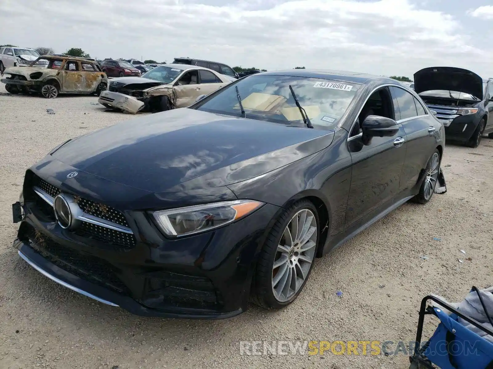 2 Photograph of a damaged car WDD2J5JB5KA018936 MERCEDES-BENZ C CLASS 2019