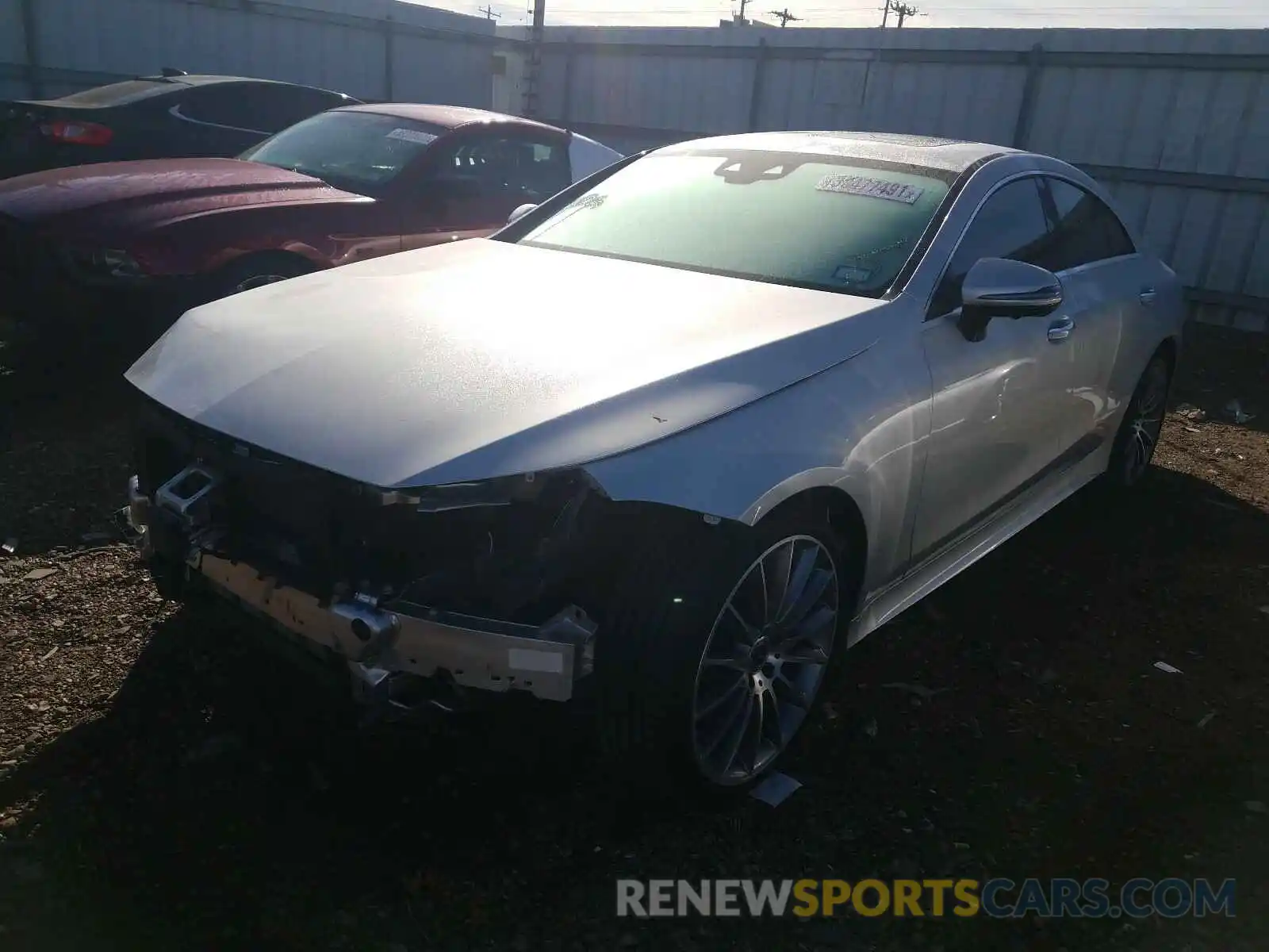 2 Photograph of a damaged car WDD2J5JB5KA043500 MERCEDES-BENZ C CLASS 2019