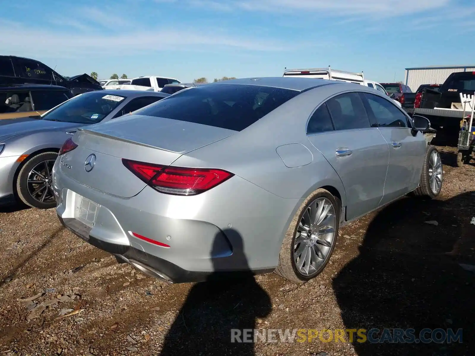 4 Photograph of a damaged car WDD2J5JB5KA043500 MERCEDES-BENZ C CLASS 2019