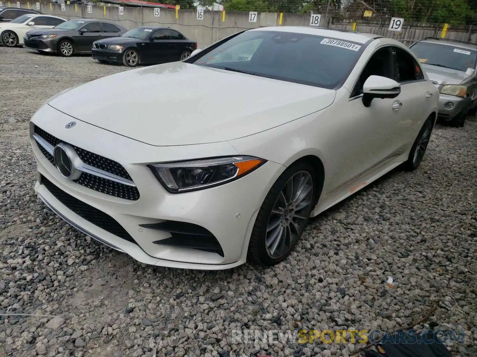 2 Photograph of a damaged car WDD2J5JB6KA037348 MERCEDES-BENZ C CLASS 2019