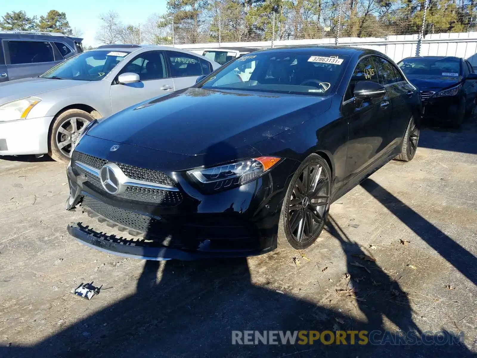 2 Photograph of a damaged car WDD2J5JB9KA009592 MERCEDES-BENZ C CLASS 2019