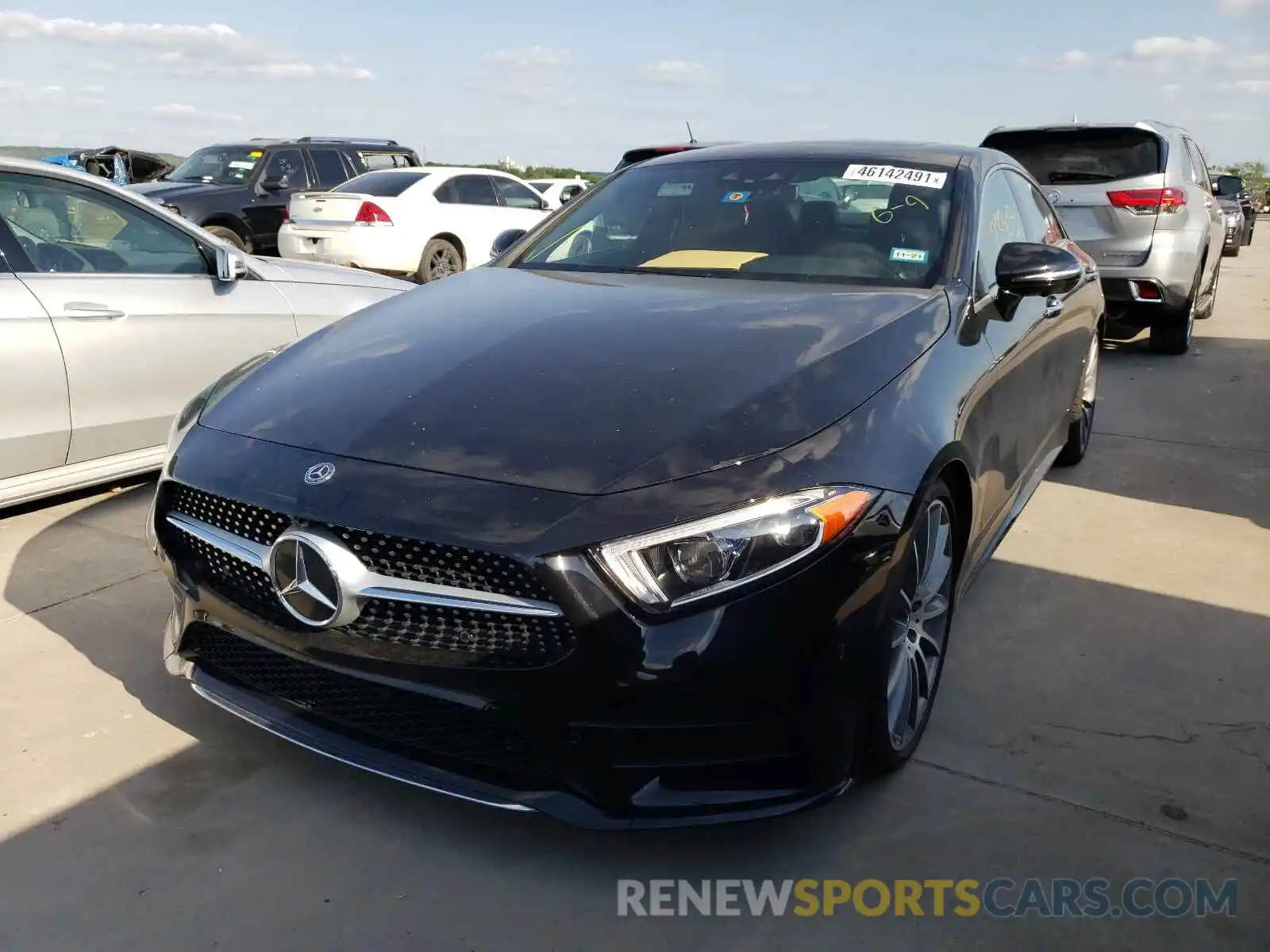 2 Photograph of a damaged car WDD2J5JB9KA031219 MERCEDES-BENZ C CLASS 2019