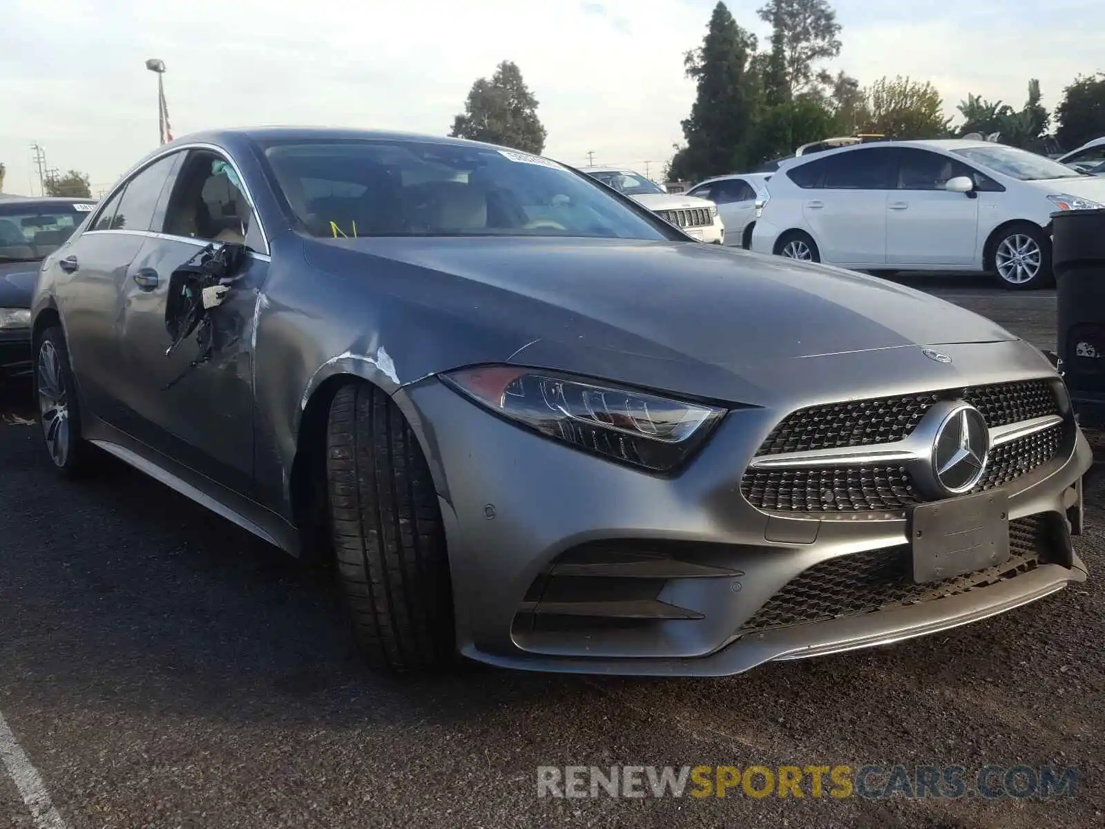 1 Photograph of a damaged car WDD2J5JB9KA042852 MERCEDES-BENZ C CLASS 2019