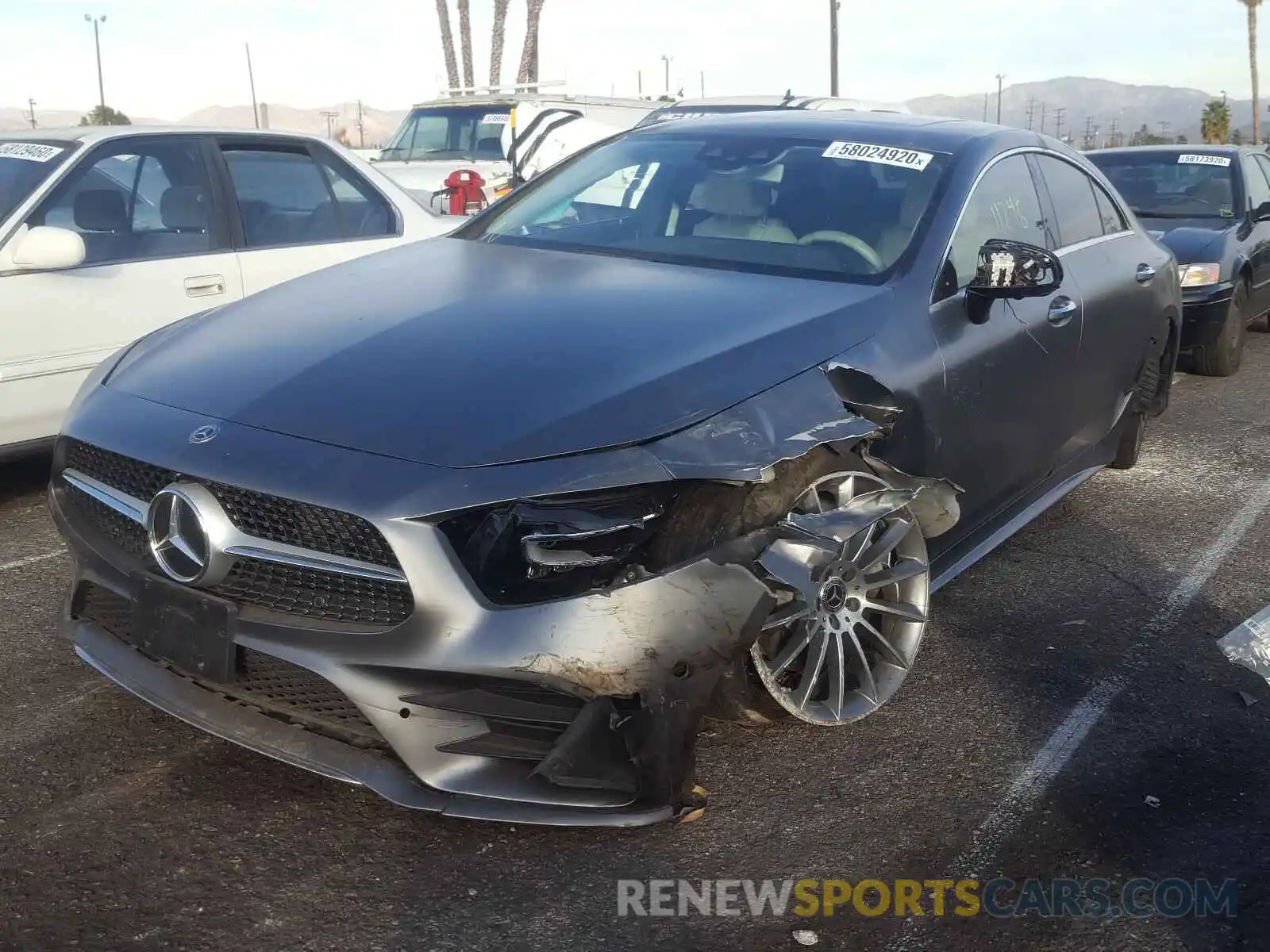 2 Photograph of a damaged car WDD2J5JB9KA042852 MERCEDES-BENZ C CLASS 2019