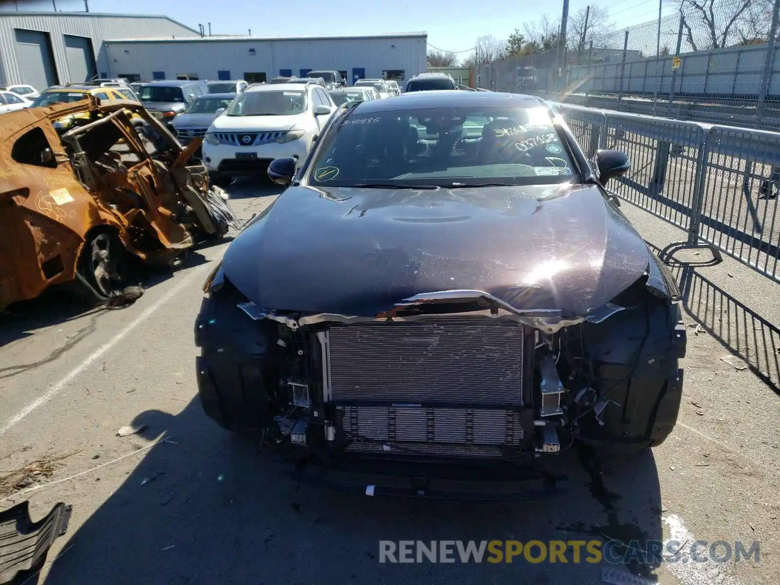 9 Photograph of a damaged car WDD2J5KB0KA037165 MERCEDES-BENZ C CLASS 2019