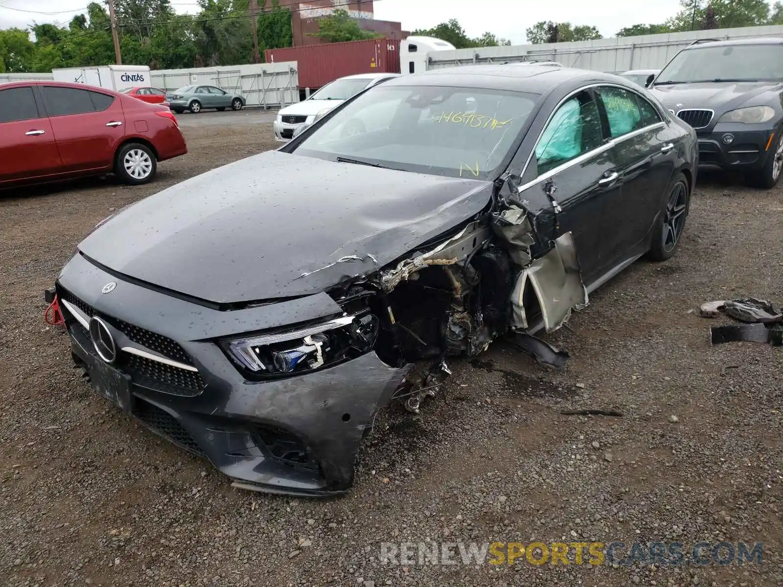 2 Photograph of a damaged car WDD2J5KB1KA007124 MERCEDES-BENZ C CLASS 2019