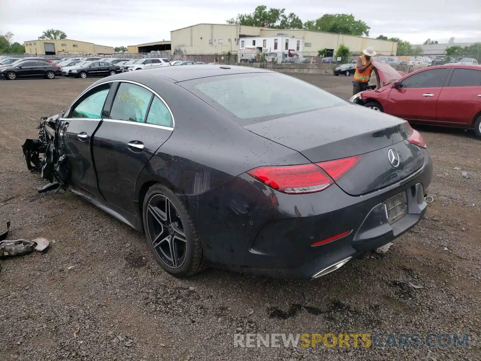 3 Photograph of a damaged car WDD2J5KB1KA007124 MERCEDES-BENZ C CLASS 2019