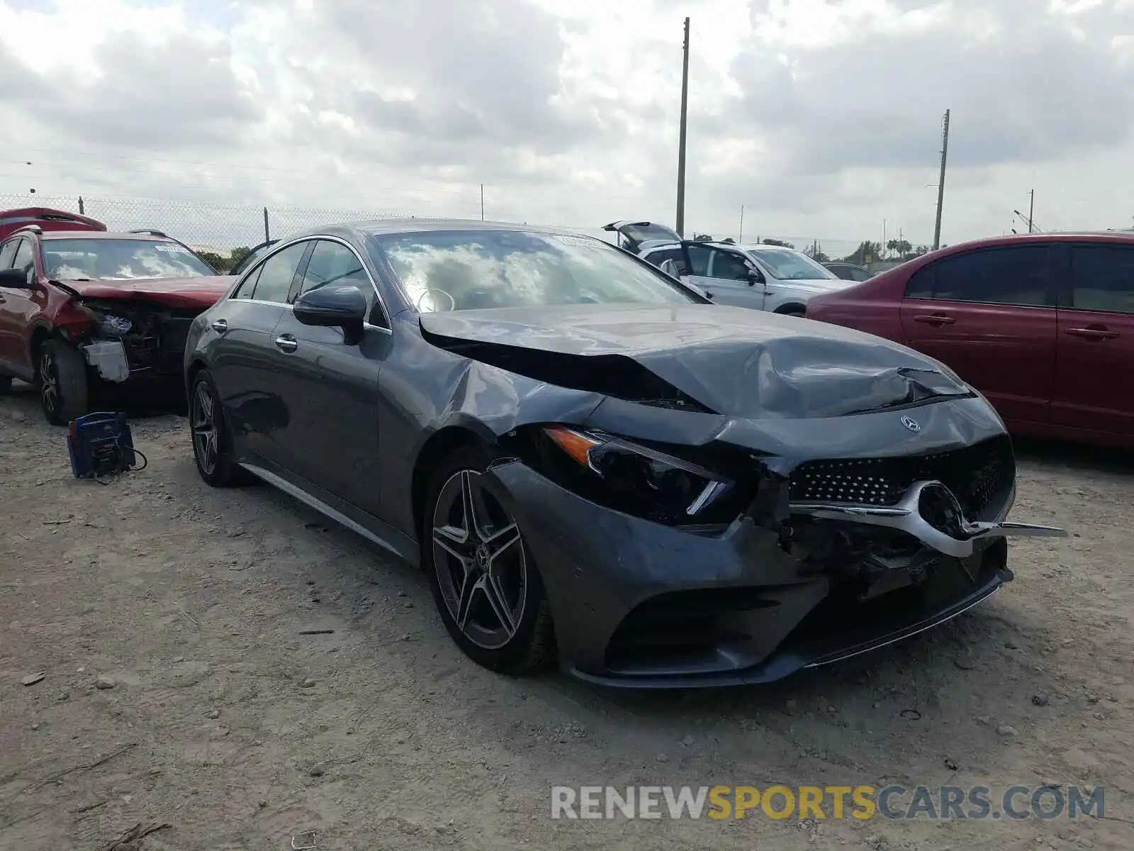 1 Photograph of a damaged car WDD2J5KB8KA009145 MERCEDES-BENZ C CLASS 2019