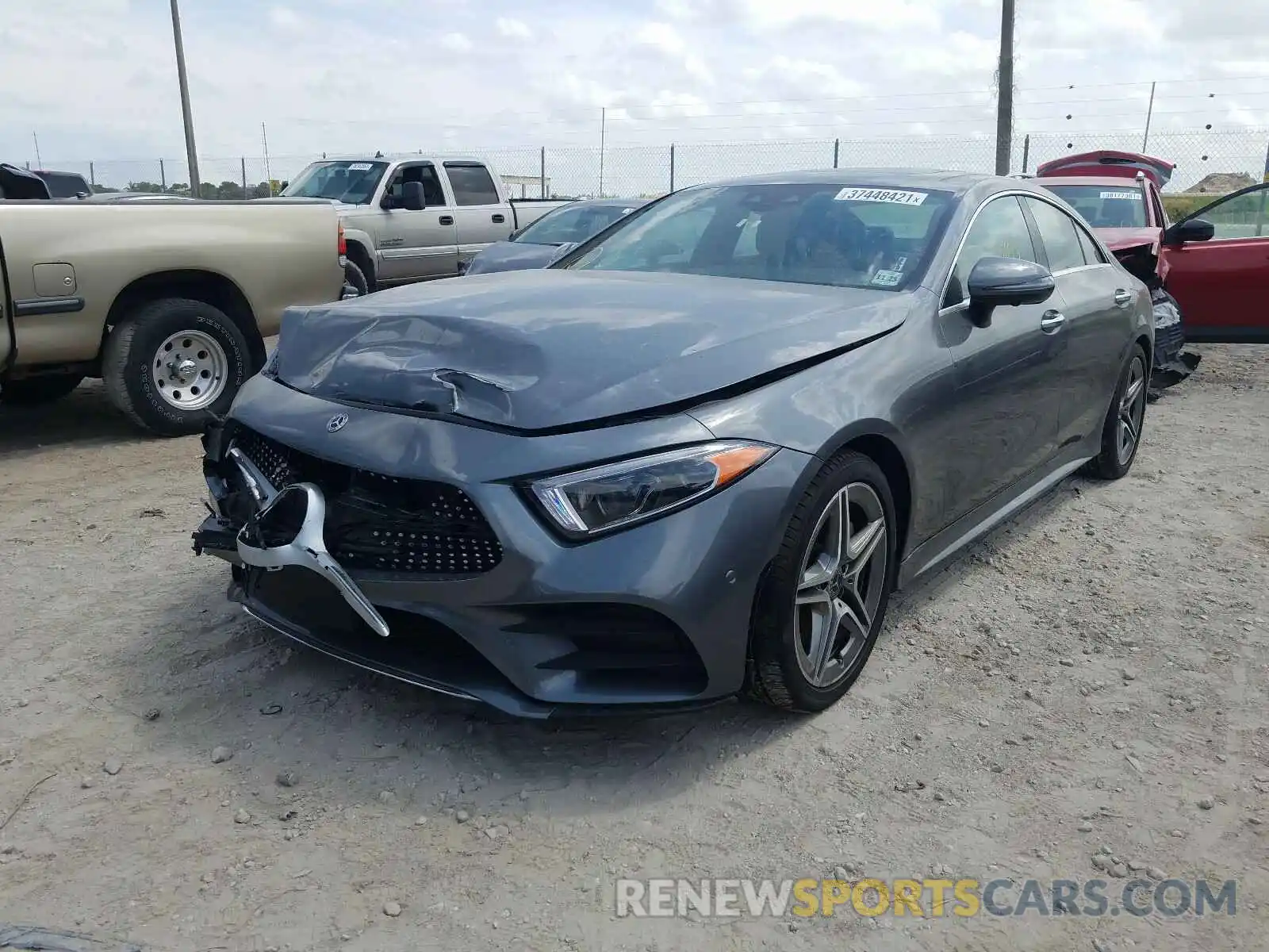 2 Photograph of a damaged car WDD2J5KB8KA009145 MERCEDES-BENZ C CLASS 2019