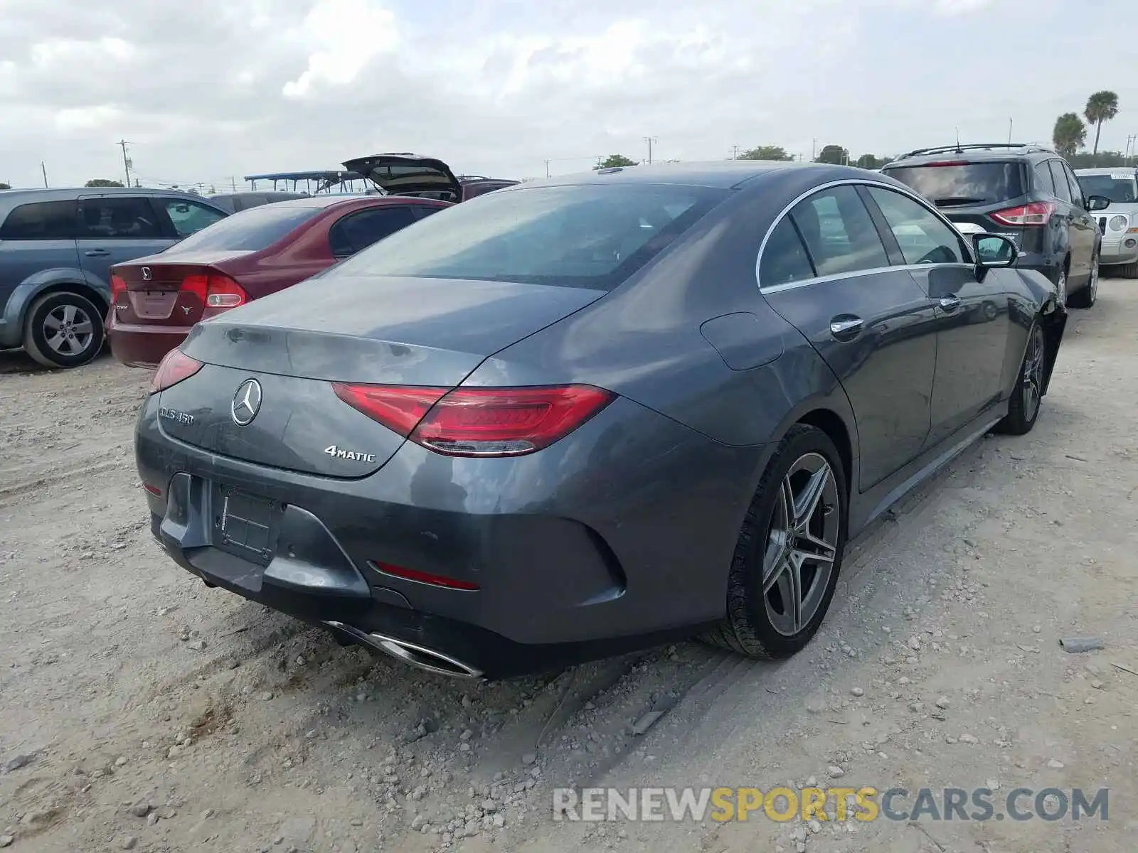 4 Photograph of a damaged car WDD2J5KB8KA009145 MERCEDES-BENZ C CLASS 2019