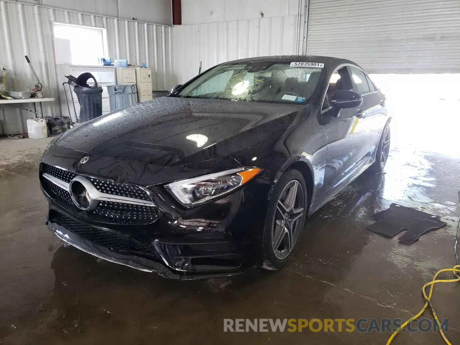 2 Photograph of a damaged car WDD2J5KB9KA029033 MERCEDES-BENZ C CLASS 2019