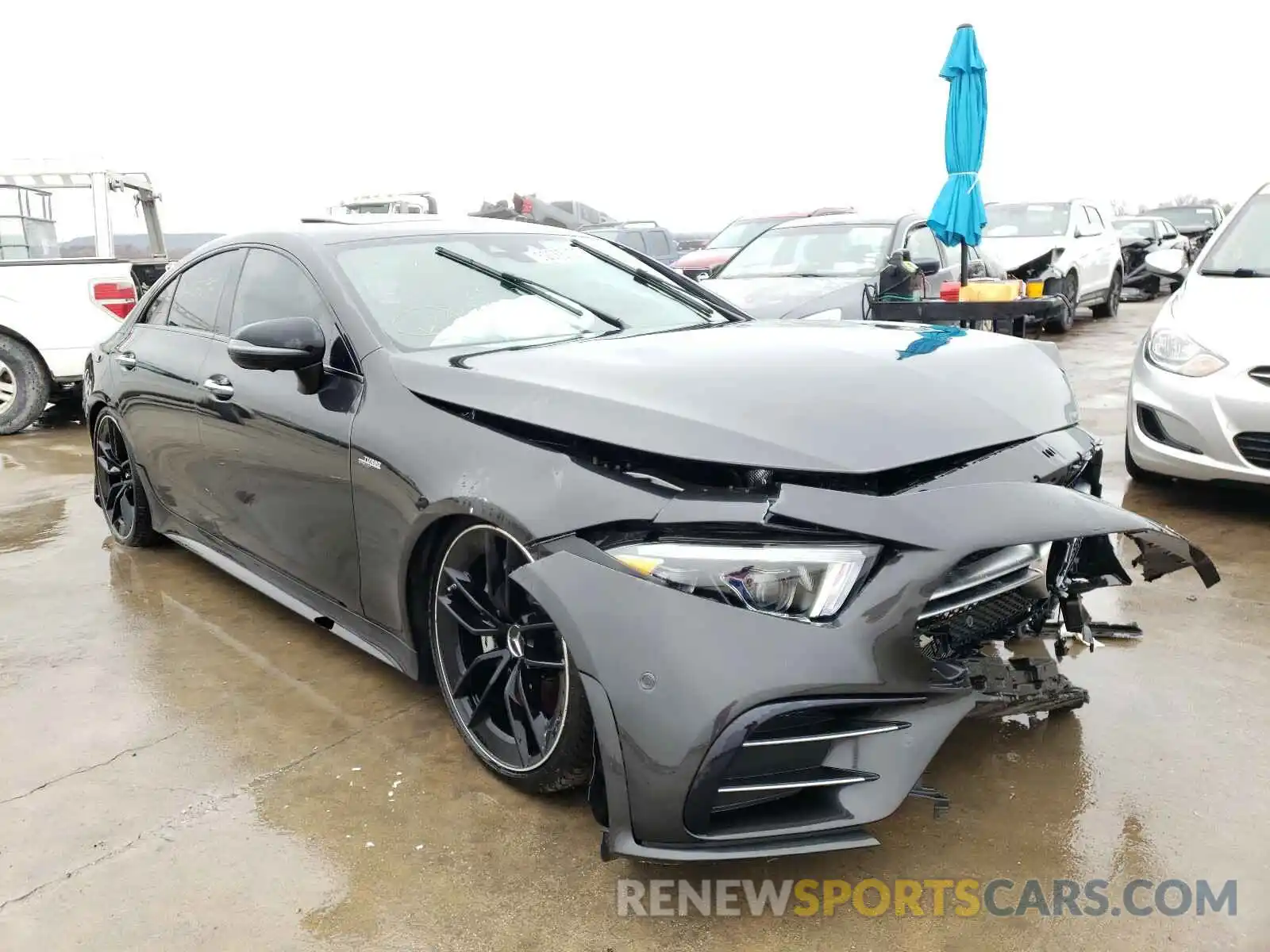 1 Photograph of a damaged car WDD2J6BB8KA018921 MERCEDES-BENZ C CLASS 2019