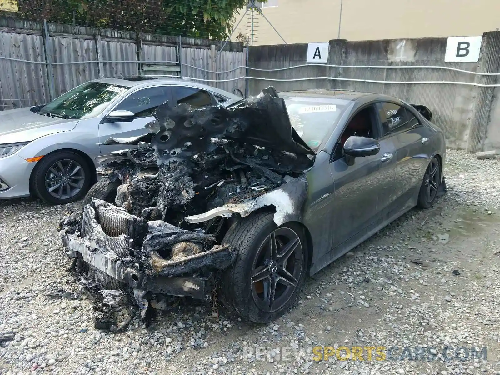 2 Photograph of a damaged car WDD2J6BB9KA044170 MERCEDES-BENZ C CLASS 2019