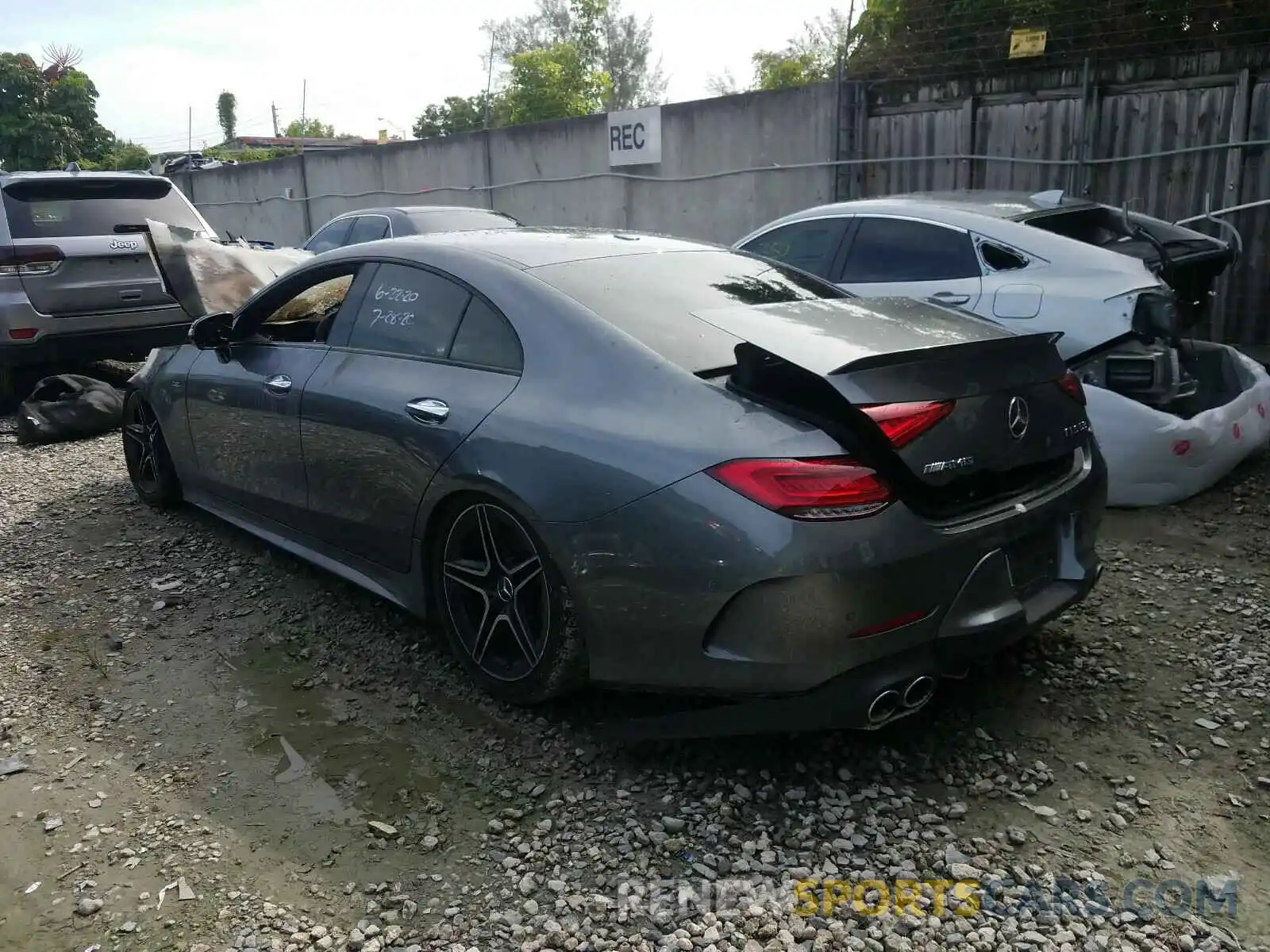 3 Photograph of a damaged car WDD2J6BB9KA044170 MERCEDES-BENZ C CLASS 2019