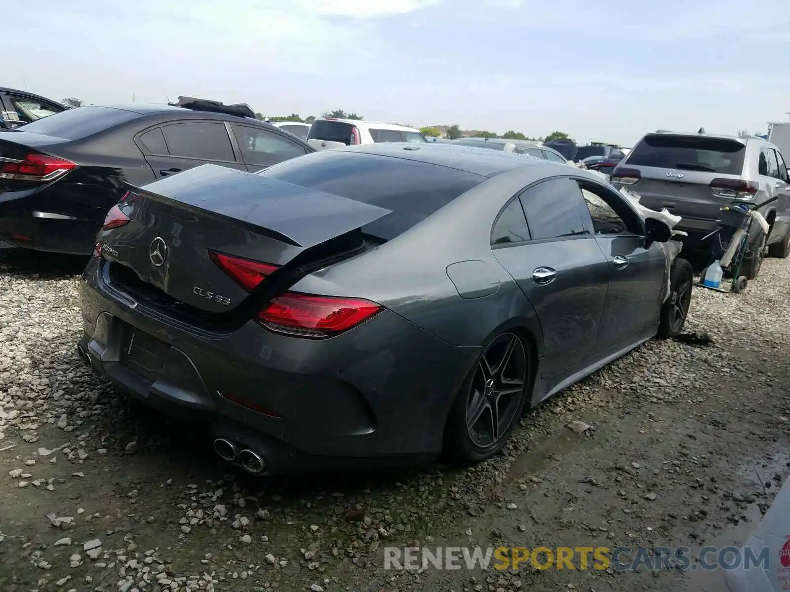 4 Photograph of a damaged car WDD2J6BB9KA044170 MERCEDES-BENZ C CLASS 2019