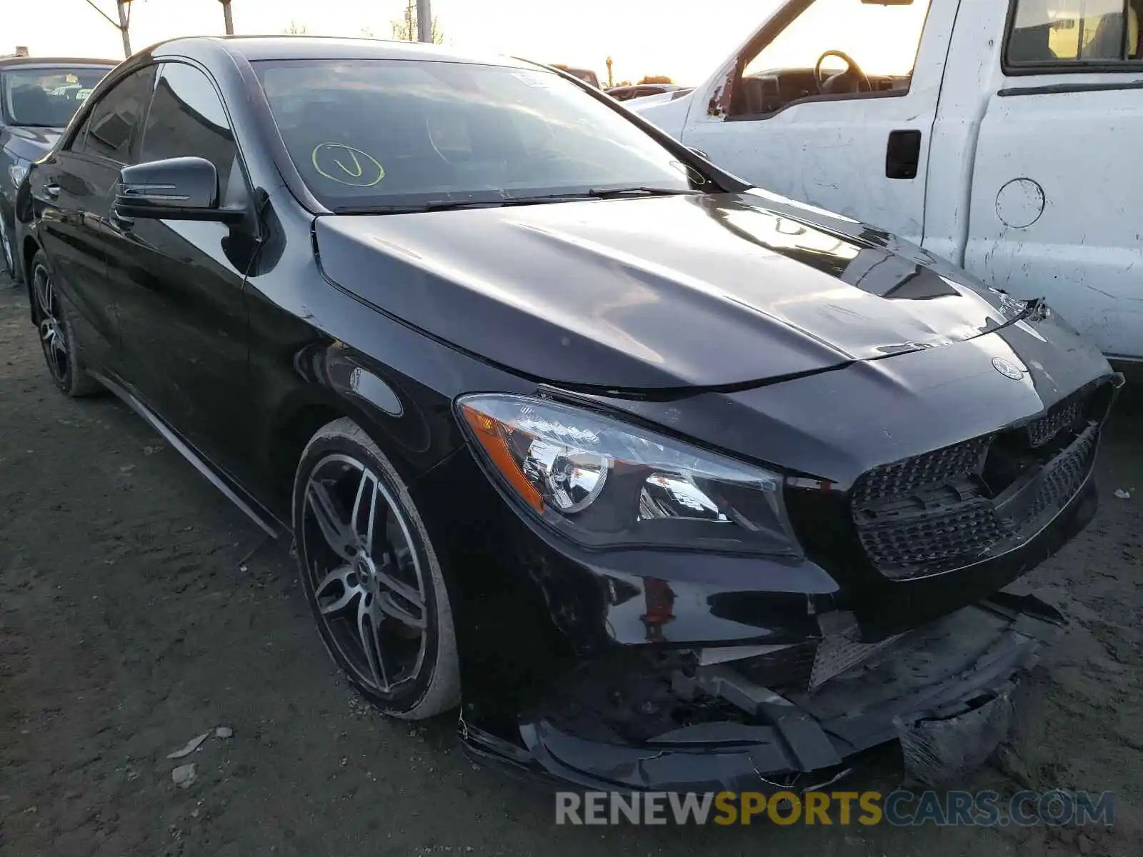 1 Photograph of a damaged car WDDSJ4EB0KN711457 MERCEDES-BENZ C CLASS 2019