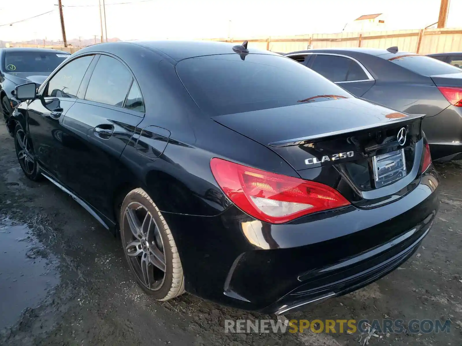 3 Photograph of a damaged car WDDSJ4EB0KN711457 MERCEDES-BENZ C CLASS 2019