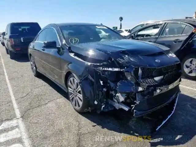 1 Photograph of a damaged car WDDSJ4EB0KN714438 MERCEDES-BENZ C CLASS 2019