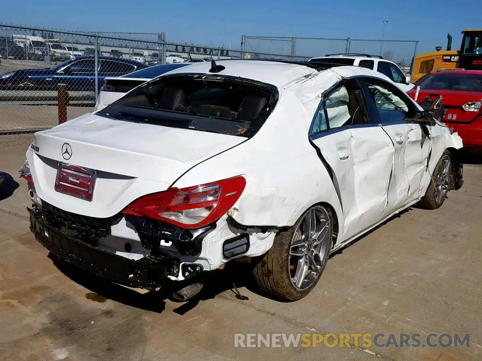 4 Photograph of a damaged car WDDSJ4EB0KN719025 MERCEDES-BENZ C CLASS 2019