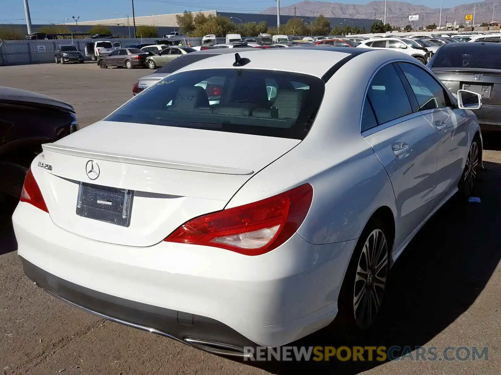 4 Photograph of a damaged car WDDSJ4EB0KN722913 MERCEDES-BENZ C CLASS 2019