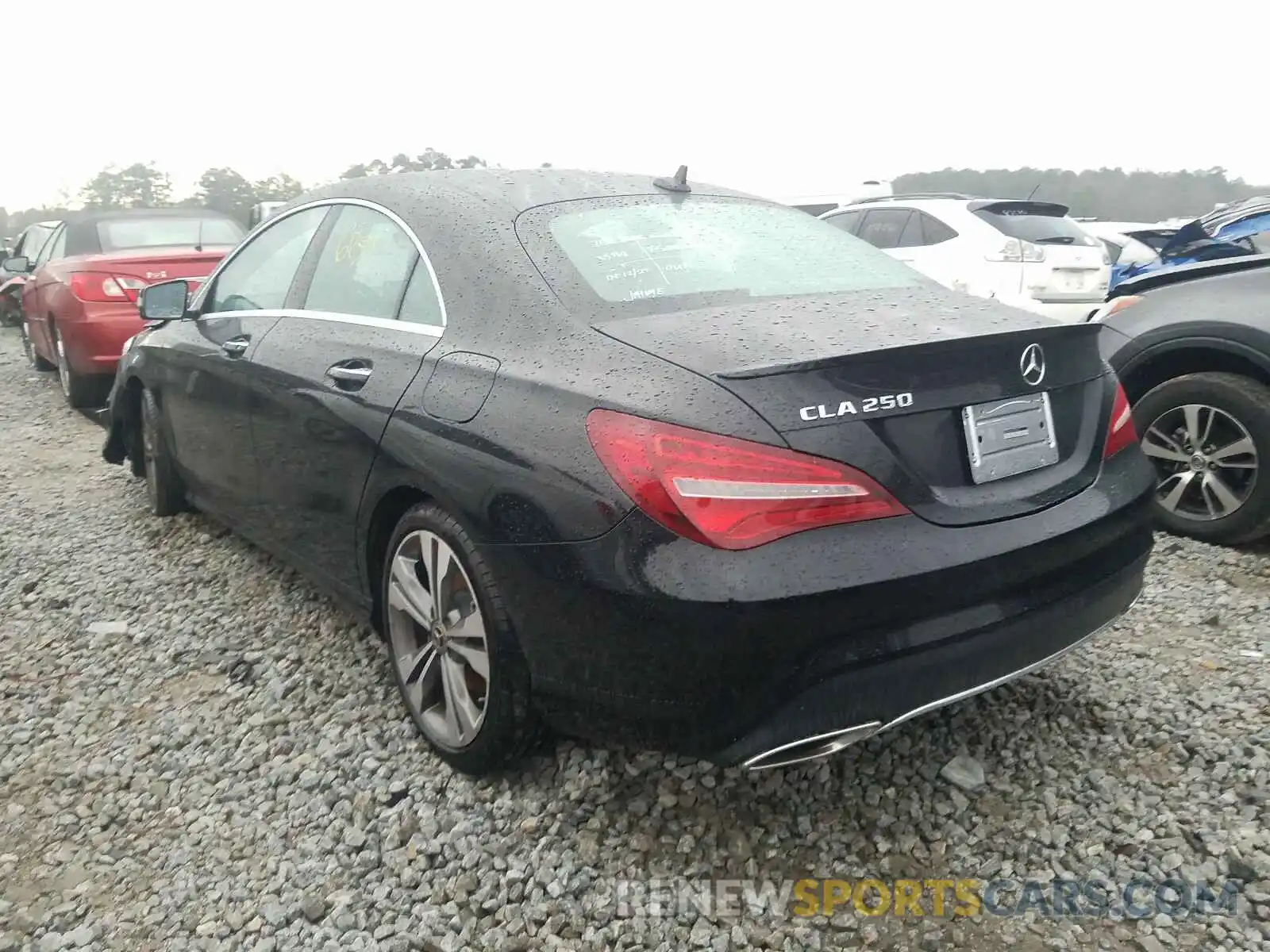 3 Photograph of a damaged car WDDSJ4EB0KN725052 MERCEDES-BENZ C CLASS 2019