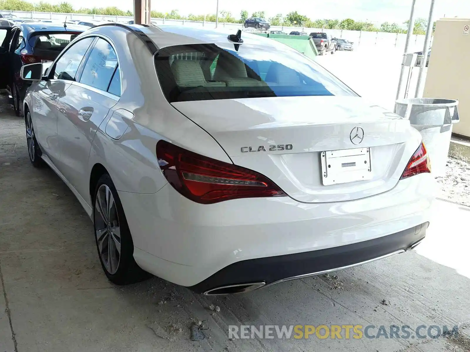 3 Photograph of a damaged car WDDSJ4EB0KN748816 MERCEDES-BENZ C CLASS 2019