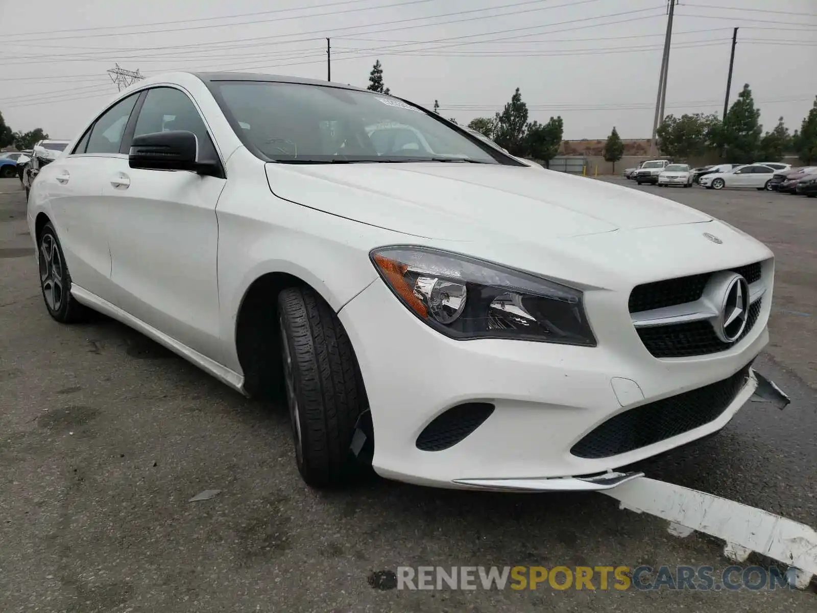 1 Photograph of a damaged car WDDSJ4EB1KN699125 MERCEDES-BENZ C CLASS 2019