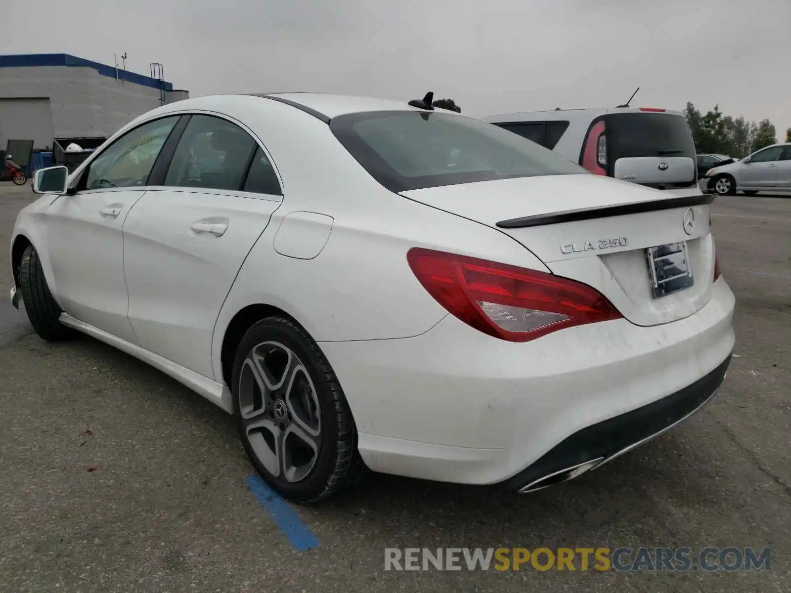 3 Photograph of a damaged car WDDSJ4EB1KN699125 MERCEDES-BENZ C CLASS 2019