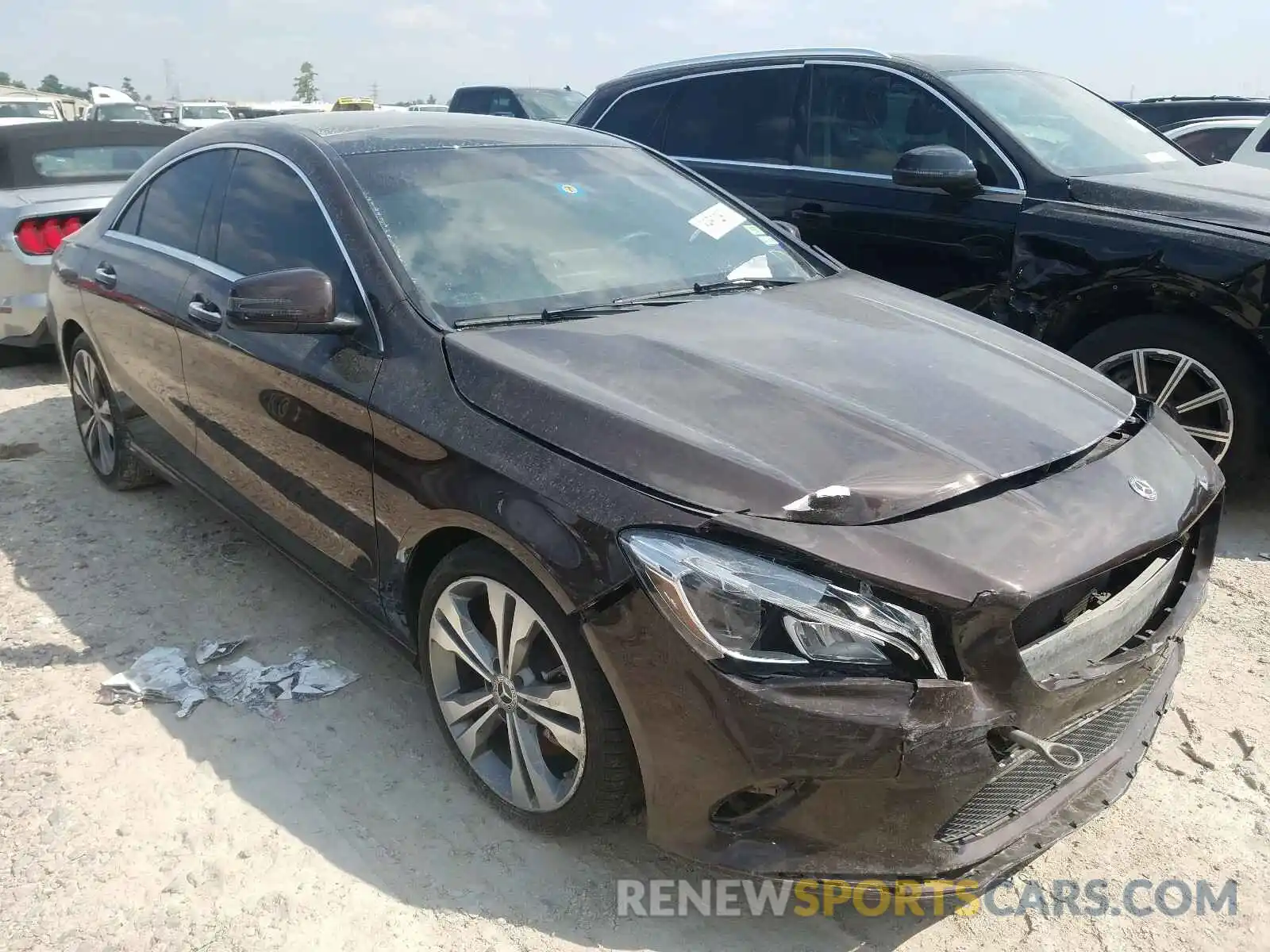 1 Photograph of a damaged car WDDSJ4EB1KN706753 MERCEDES-BENZ C CLASS 2019