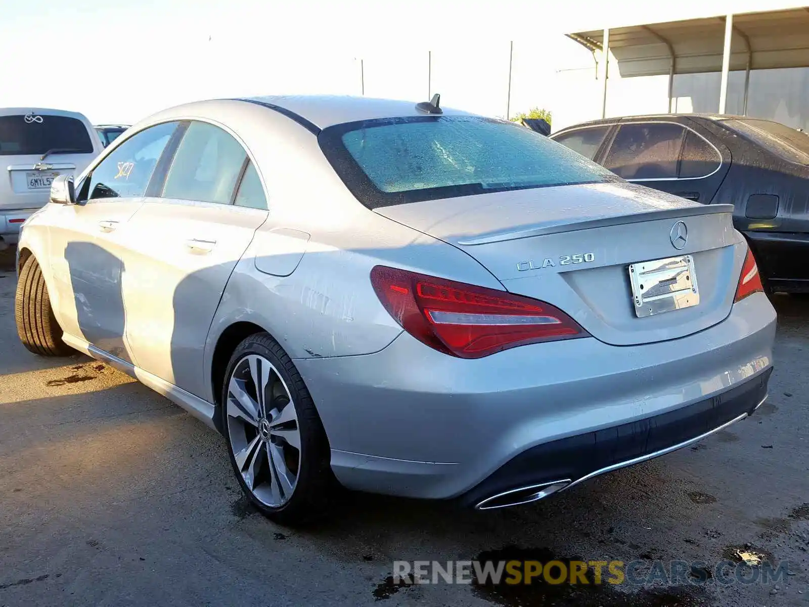 3 Photograph of a damaged car WDDSJ4EB1KN717624 MERCEDES-BENZ C CLASS 2019