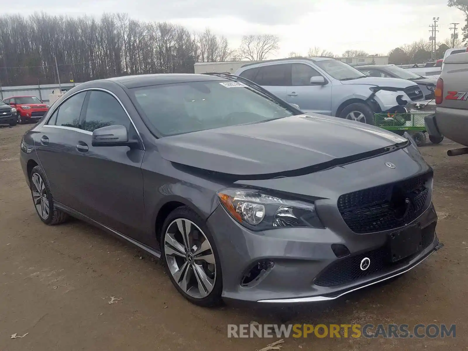 1 Photograph of a damaged car WDDSJ4EB1KN720748 MERCEDES-BENZ C CLASS 2019