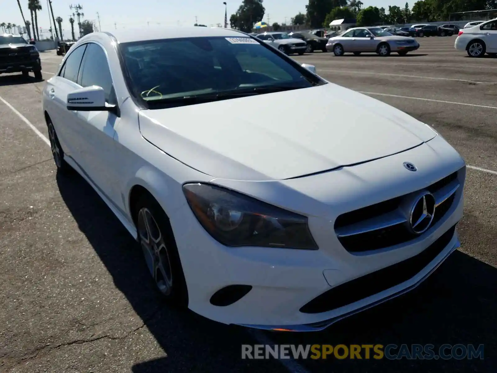 1 Photograph of a damaged car WDDSJ4EB1KN770761 MERCEDES-BENZ C CLASS 2019