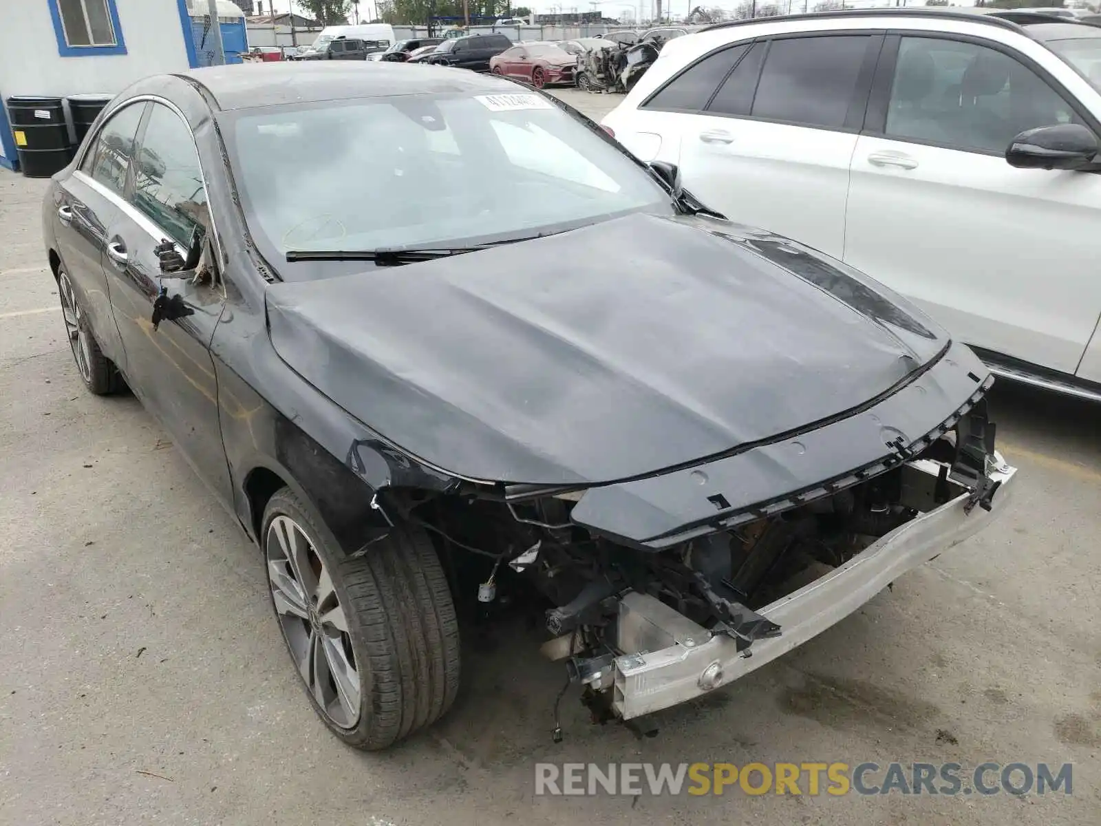 1 Photograph of a damaged car WDDSJ4EB2KN703148 MERCEDES-BENZ C CLASS 2019