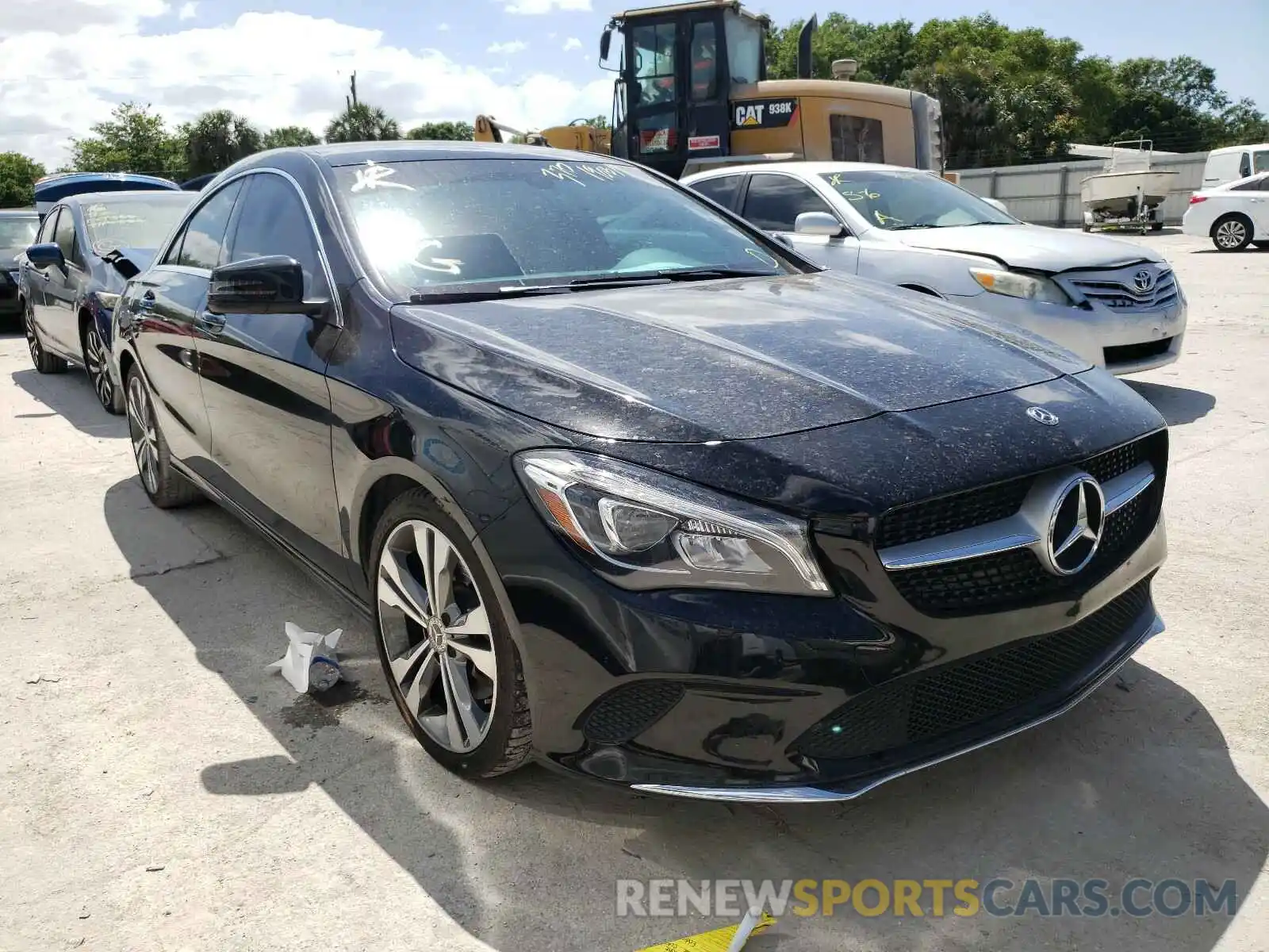 1 Photograph of a damaged car WDDSJ4EB2KN720175 MERCEDES-BENZ C CLASS 2019