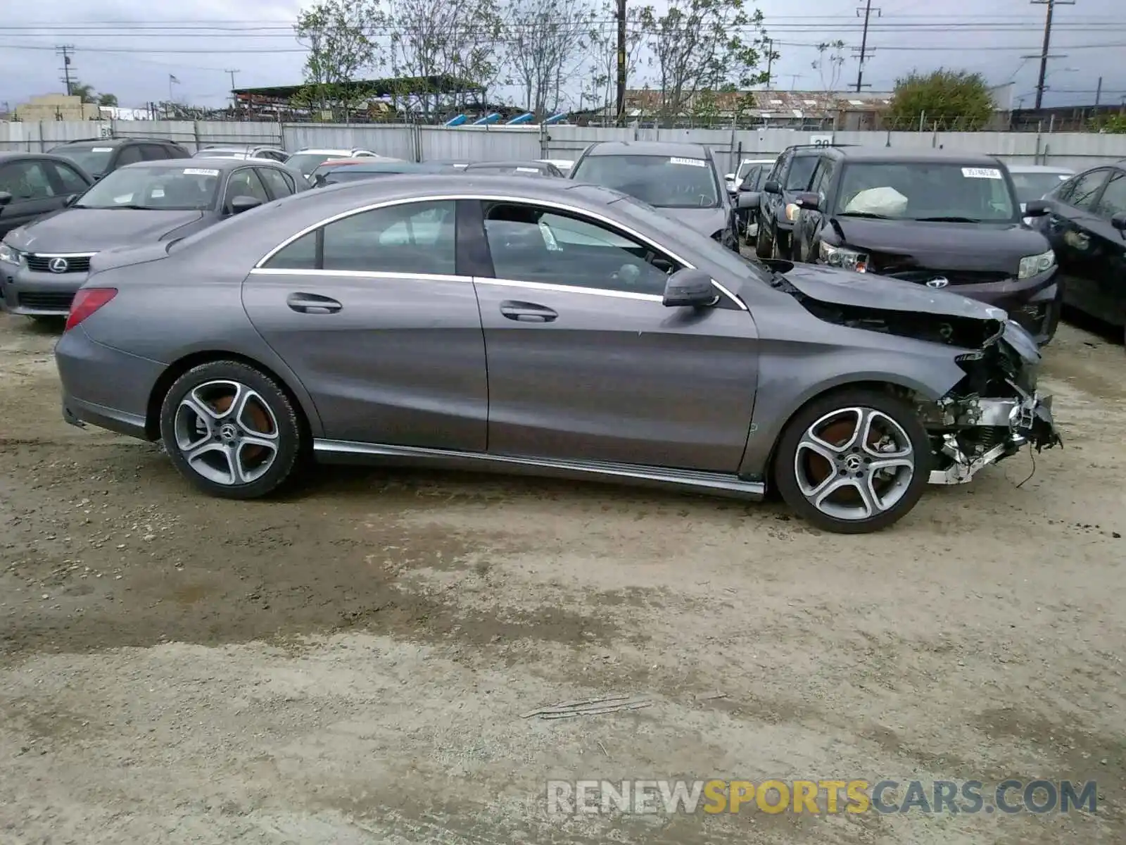 9 Photograph of a damaged car WDDSJ4EB2KN742774 MERCEDES-BENZ C CLASS 2019