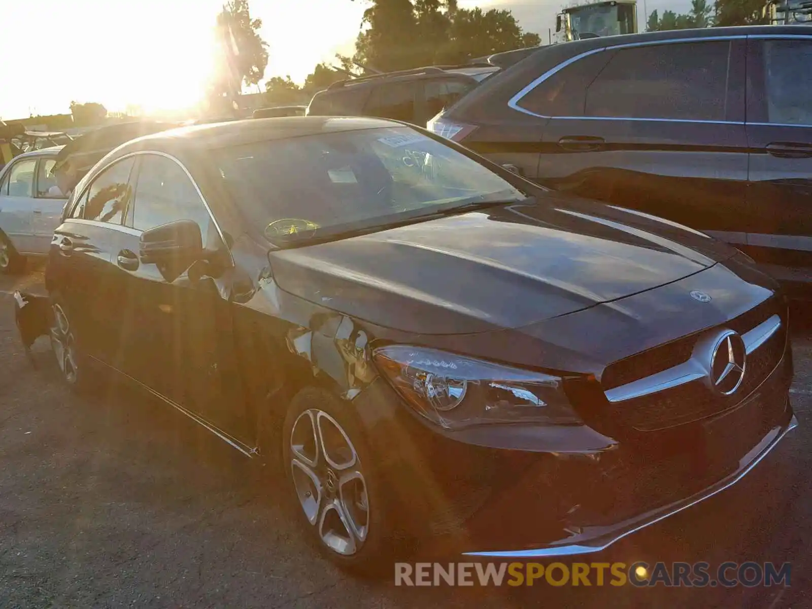 1 Photograph of a damaged car WDDSJ4EB3KN699854 MERCEDES-BENZ C CLASS 2019